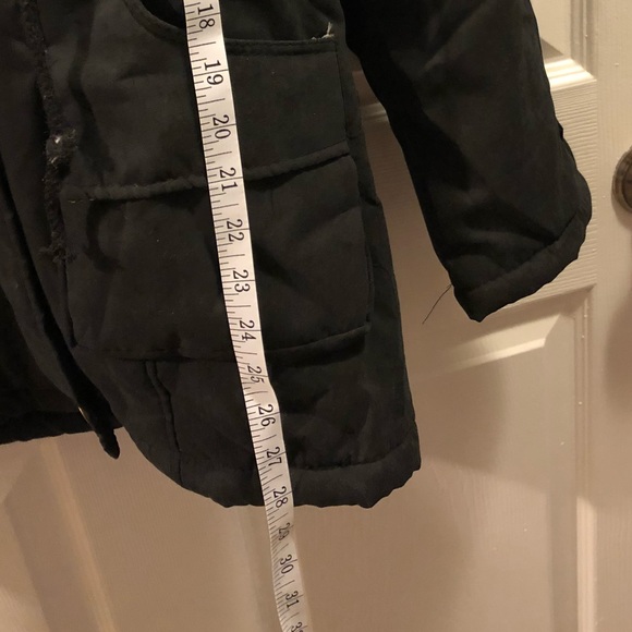 Winter Jacket with Faux Fur Hood - Picture 6 of 7